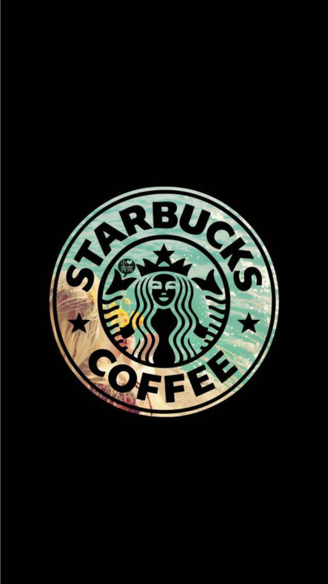 Starbucks Logo Black Background