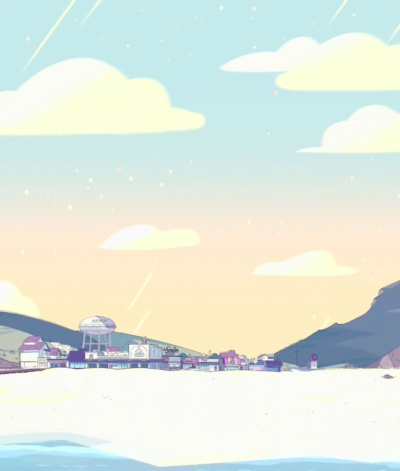 Steven Universe Backgrounds Beach