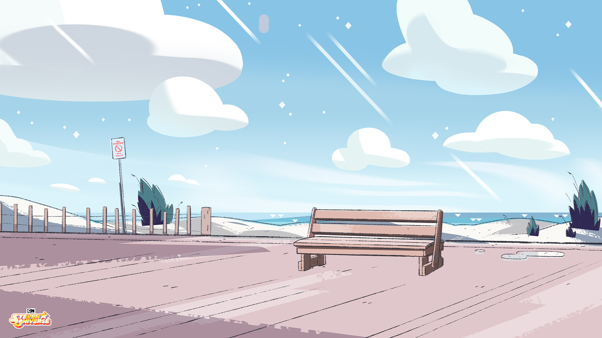 Steven Universe Backgrounds Beach