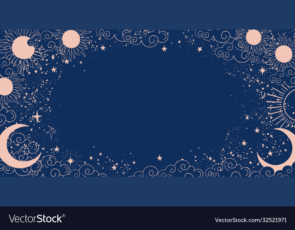 Sun And Moon Background