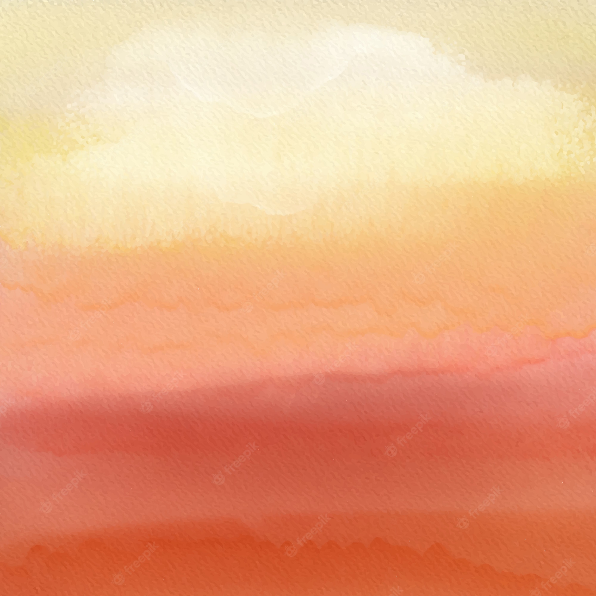 Sunset Watercolor Background