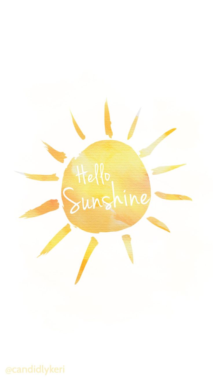 Sunshine Phone Background