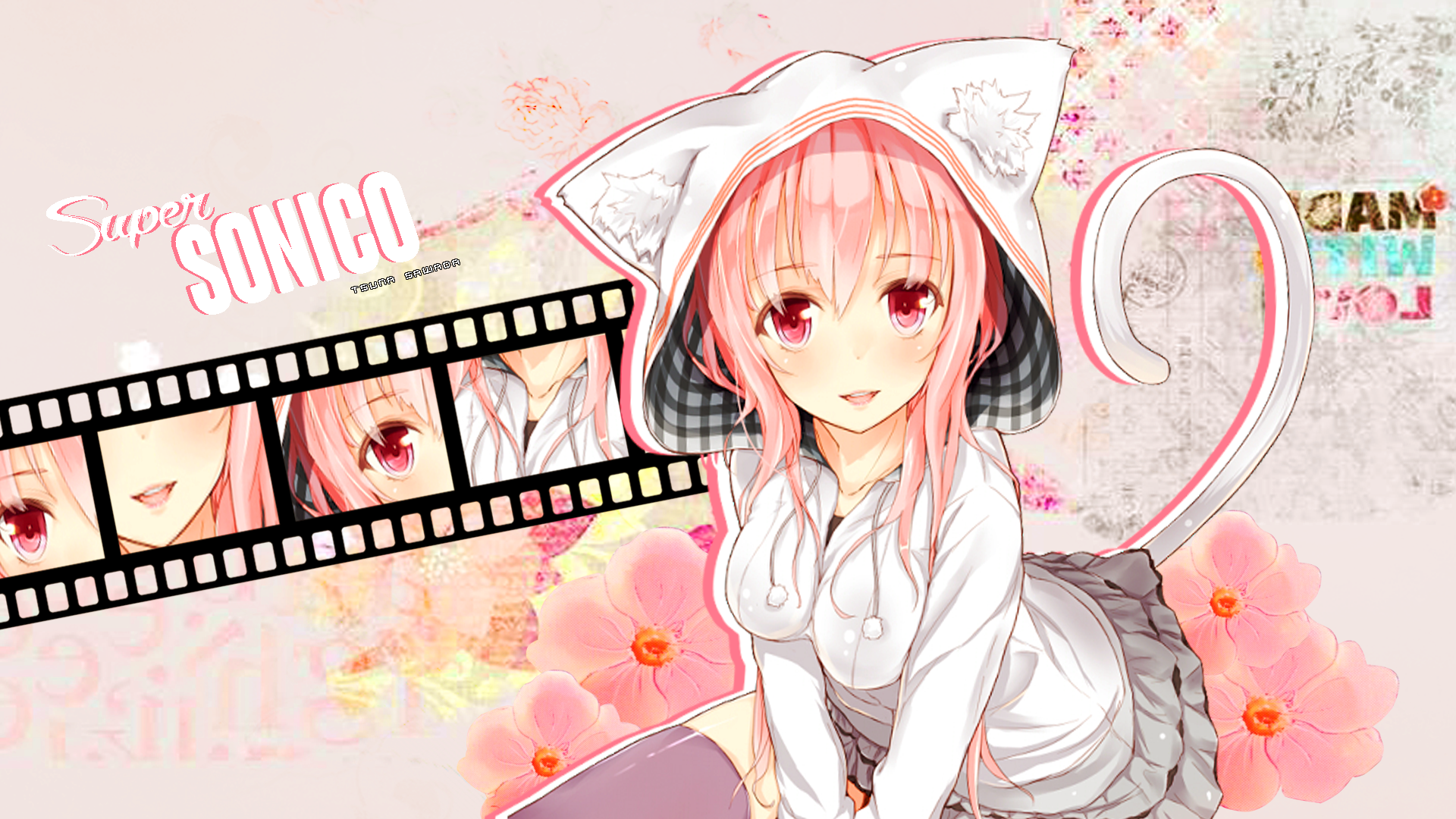 Super Sonico Background