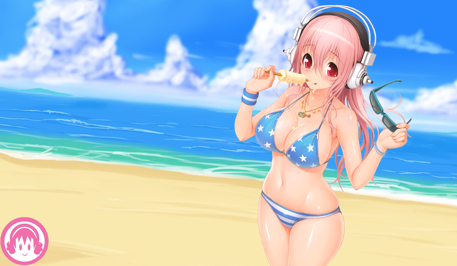 Super Sonico Background