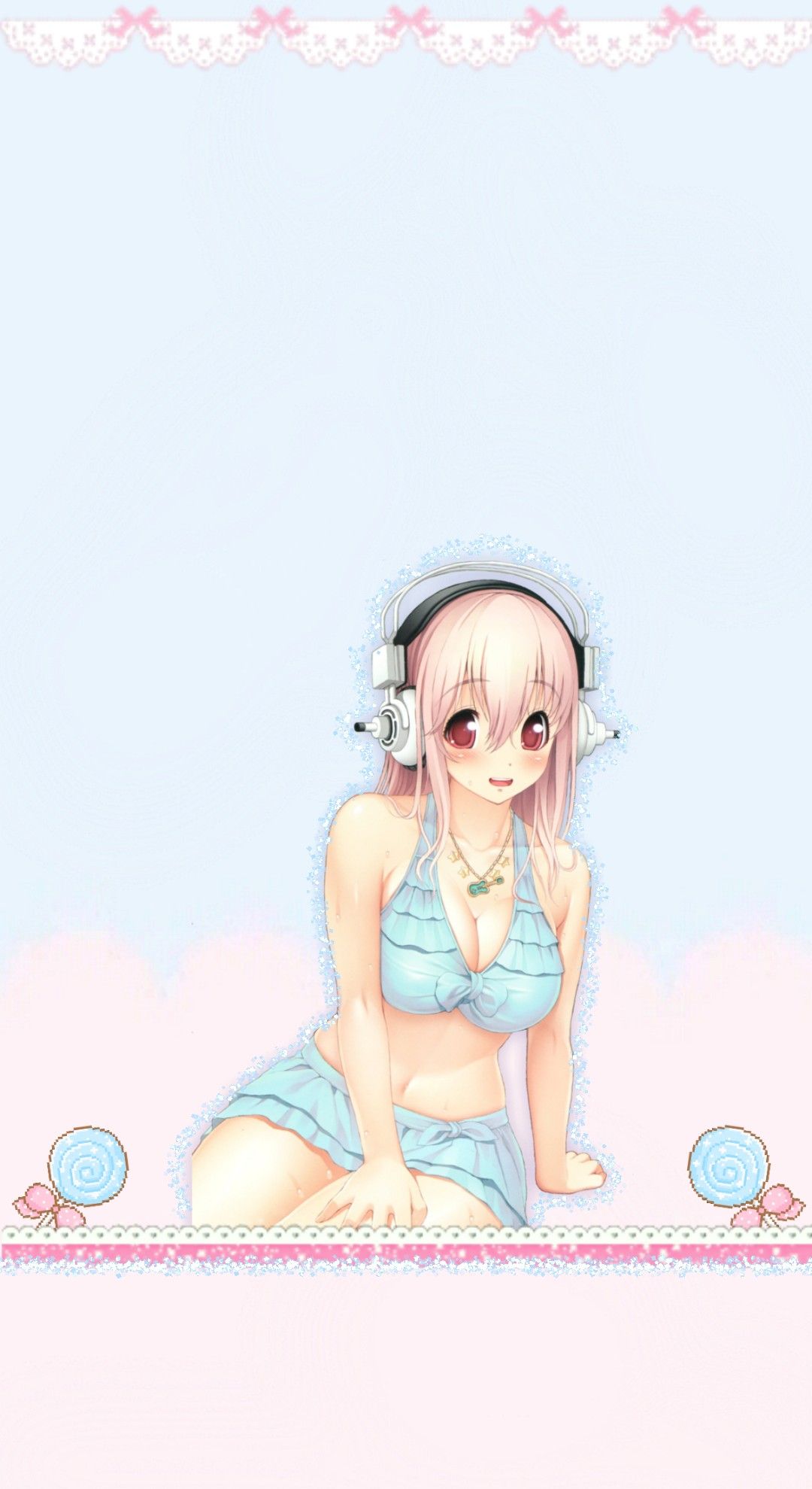 Super Sonico Background