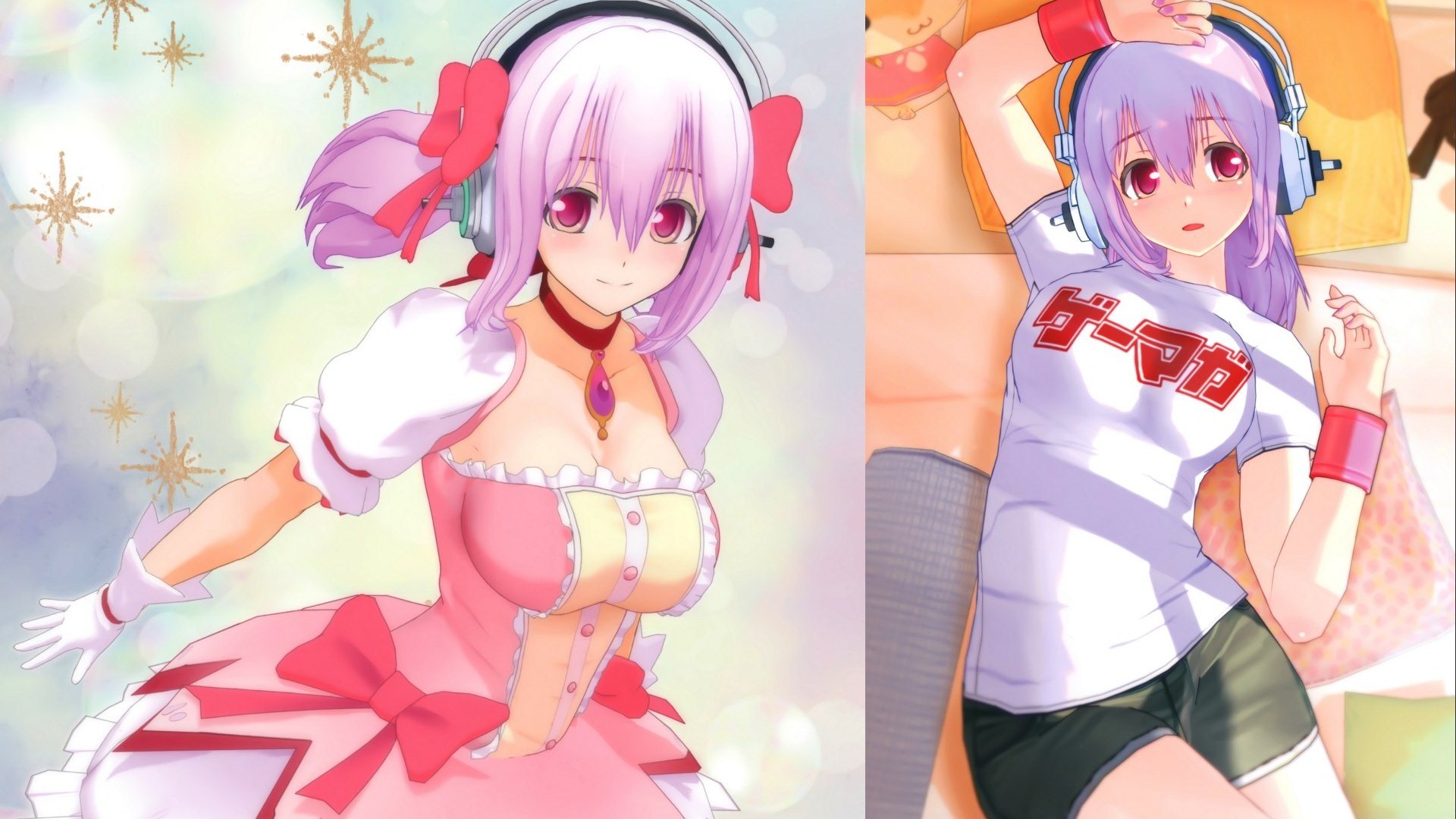 Super Sonico Background