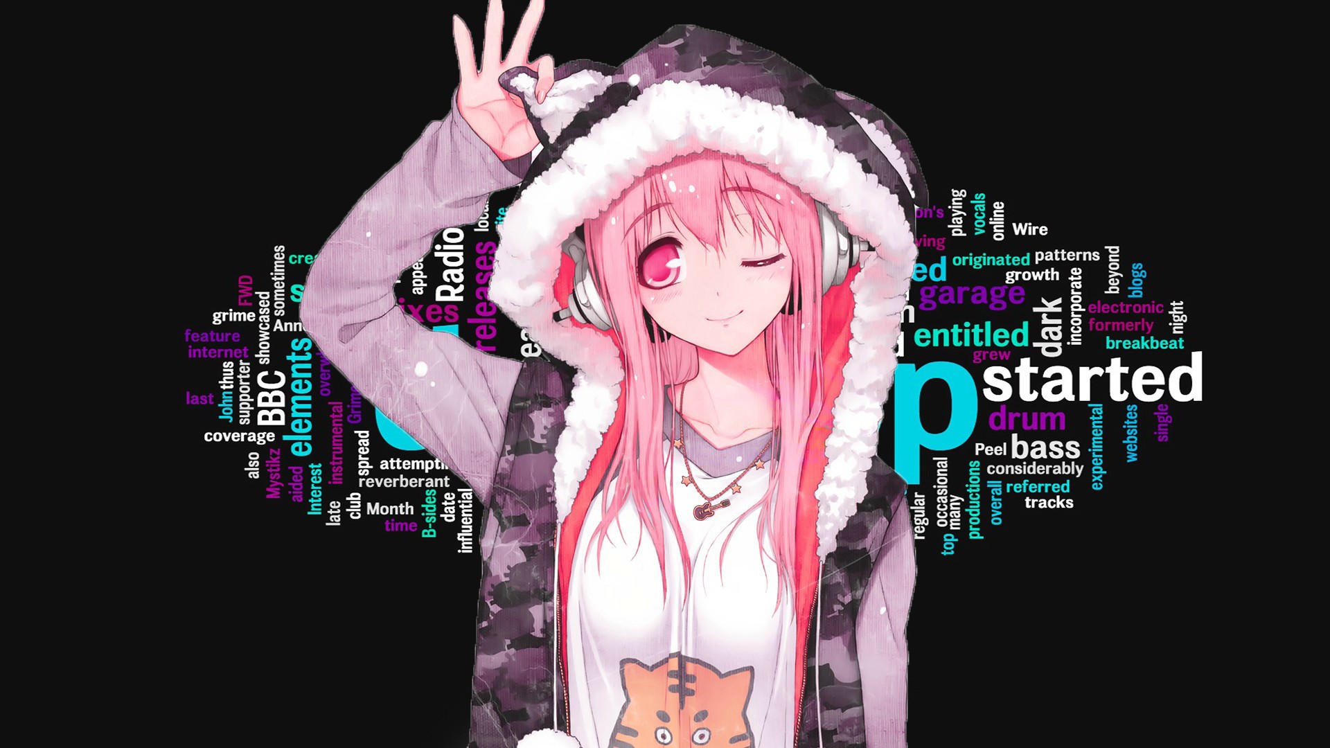 Super Sonico Background