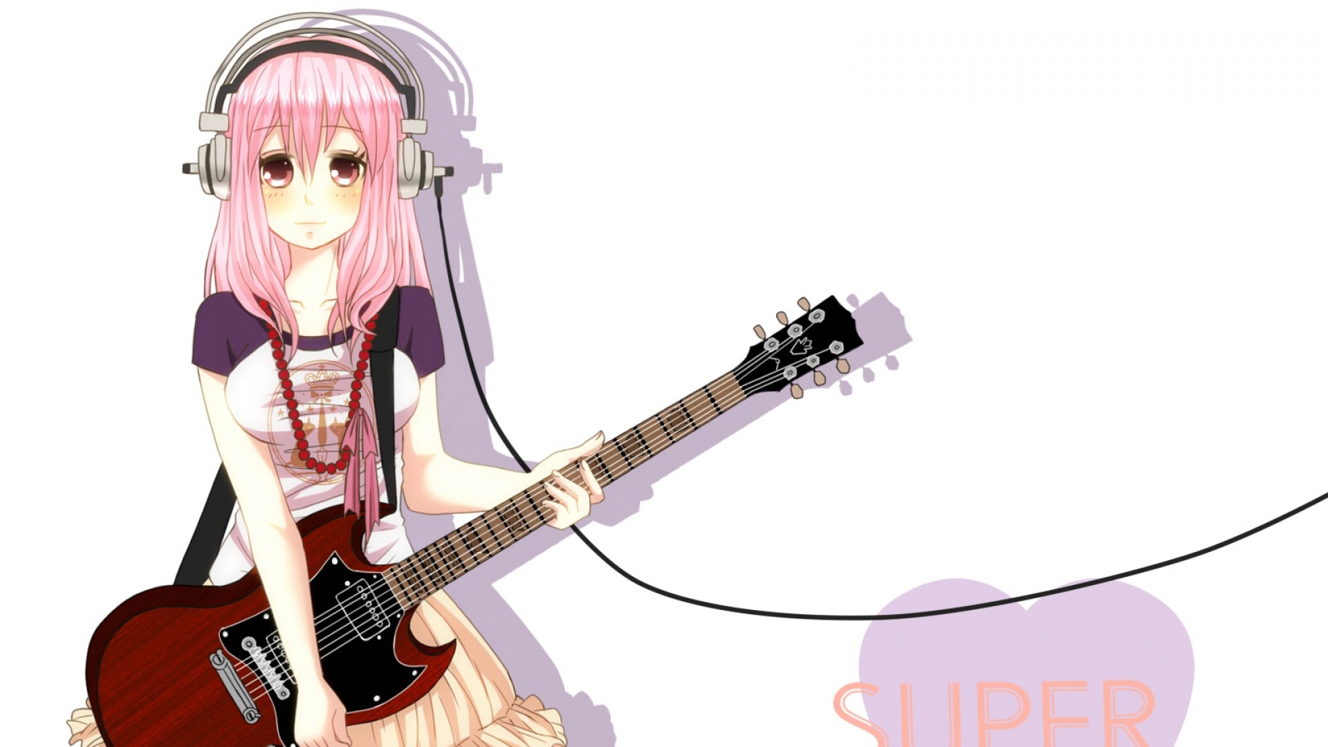 Super Sonico Background