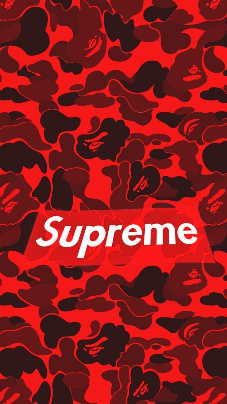 Supreme Bape Background