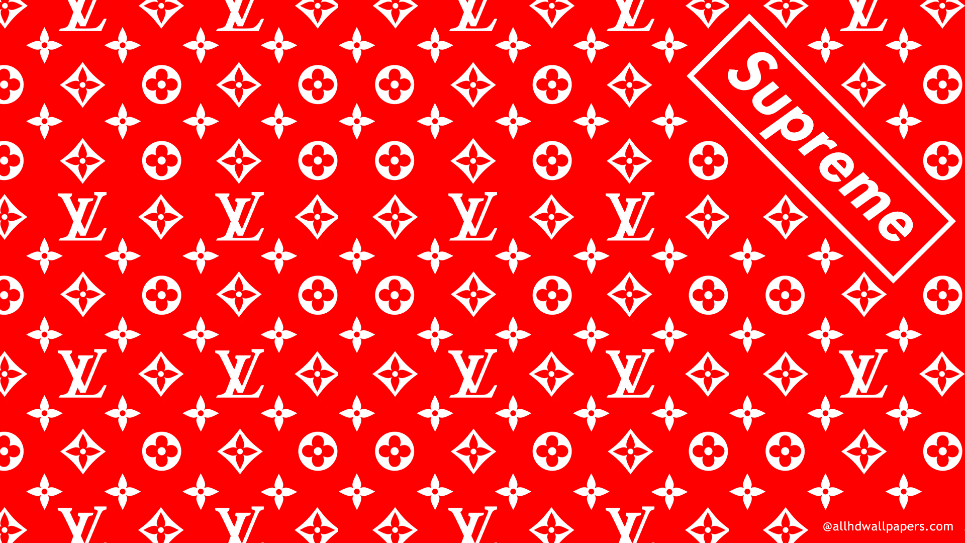 Supreme X Louis Vuitton Background