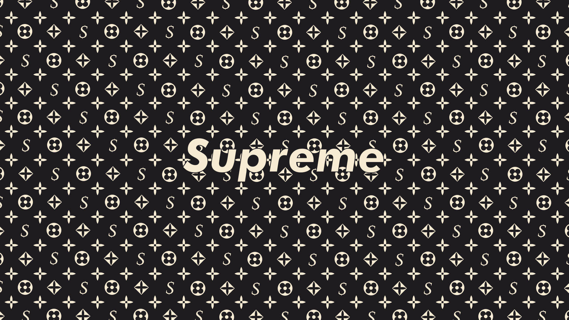 Supreme X Louis Vuitton Background