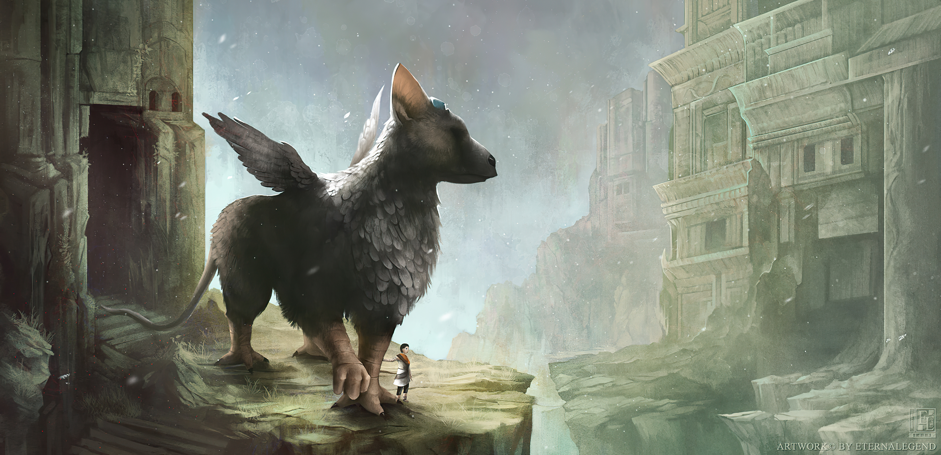 The Last Guardian Background