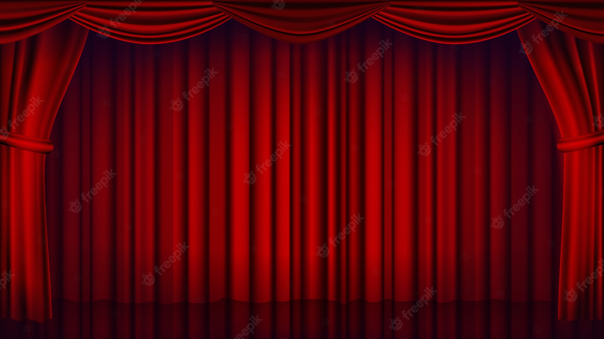 Theater Curtain Background