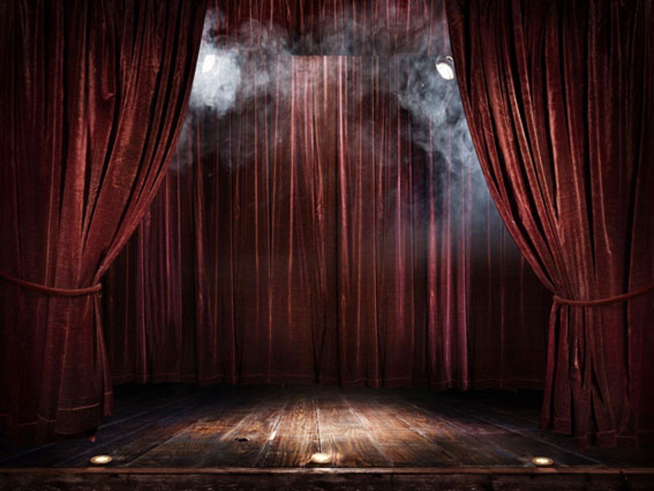 Theater Curtain Background