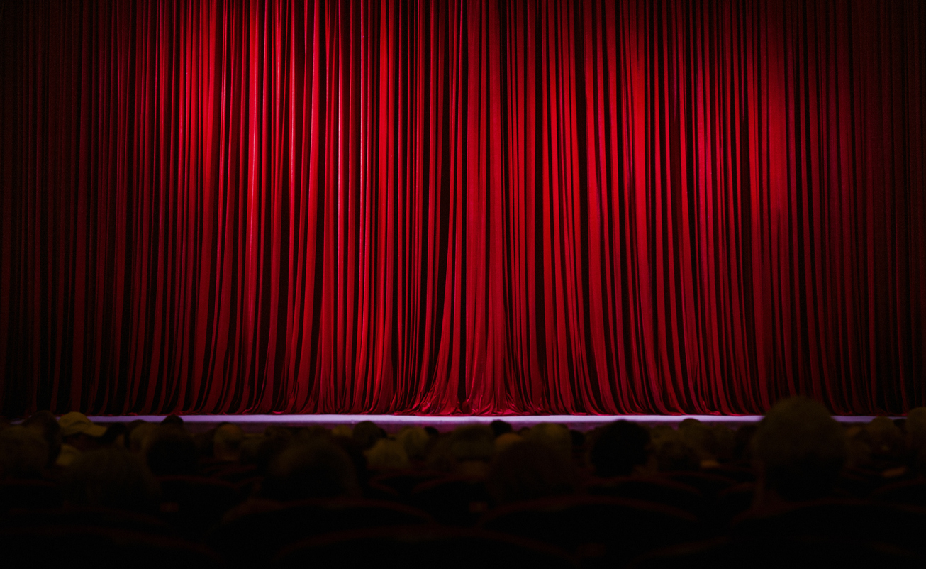 Theater Curtain Background