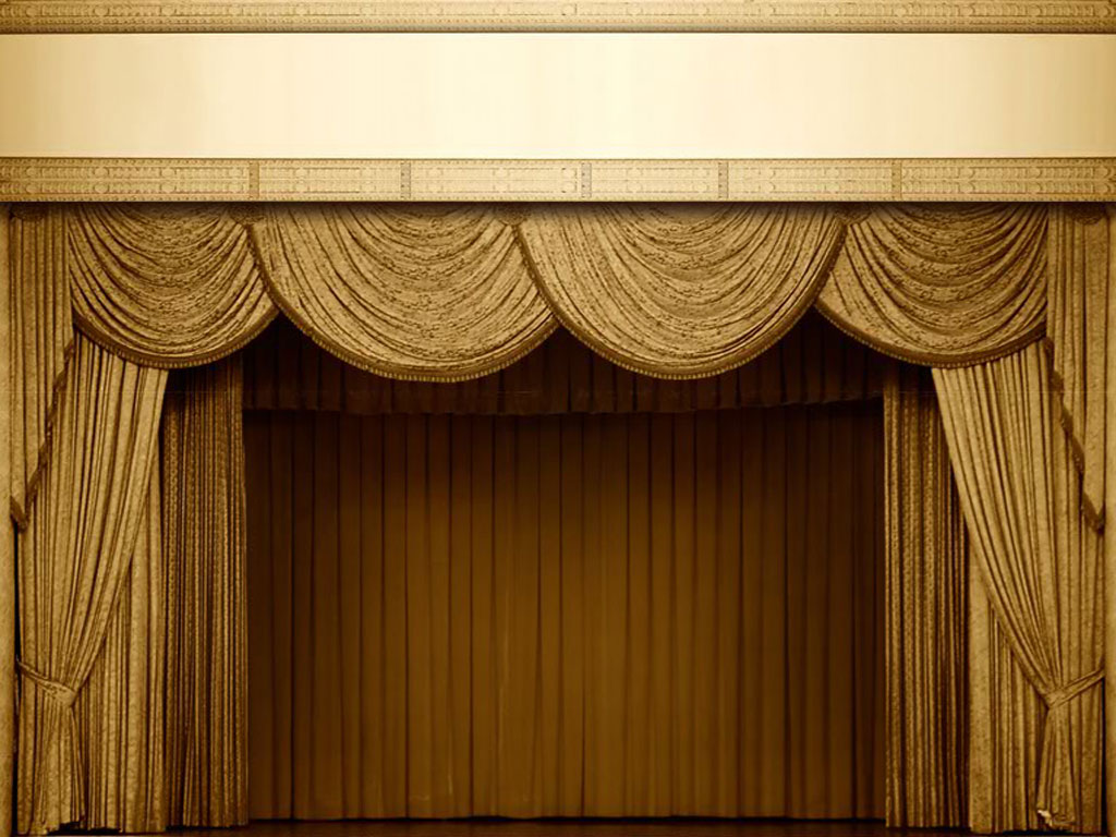 Theater Curtain Background