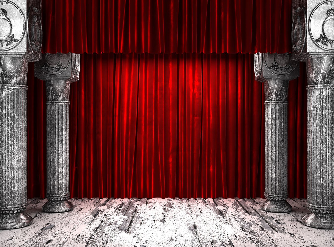 Theater Curtain Background