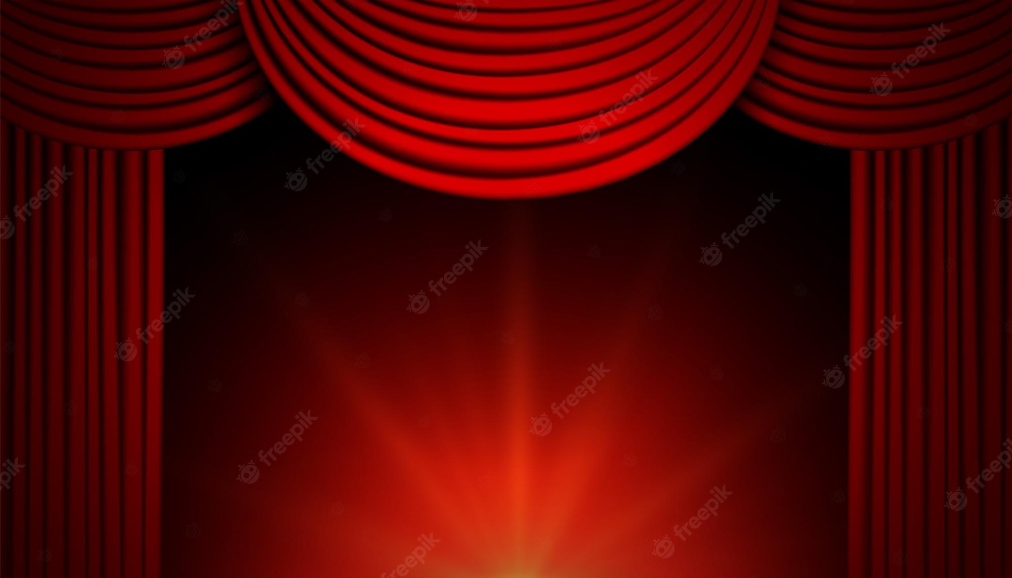 Theater Curtain Background