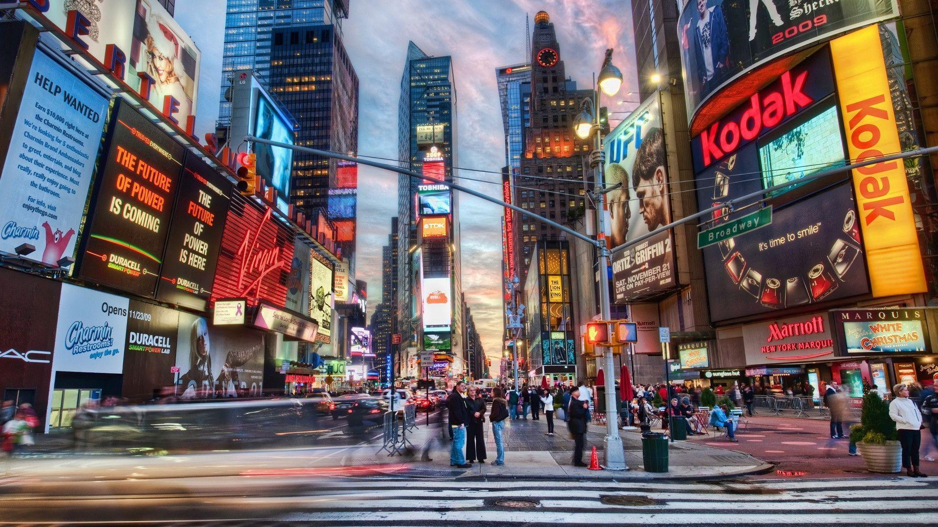 Times Square Background