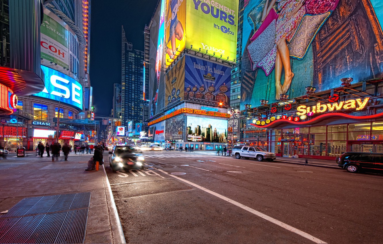 Times Square Background