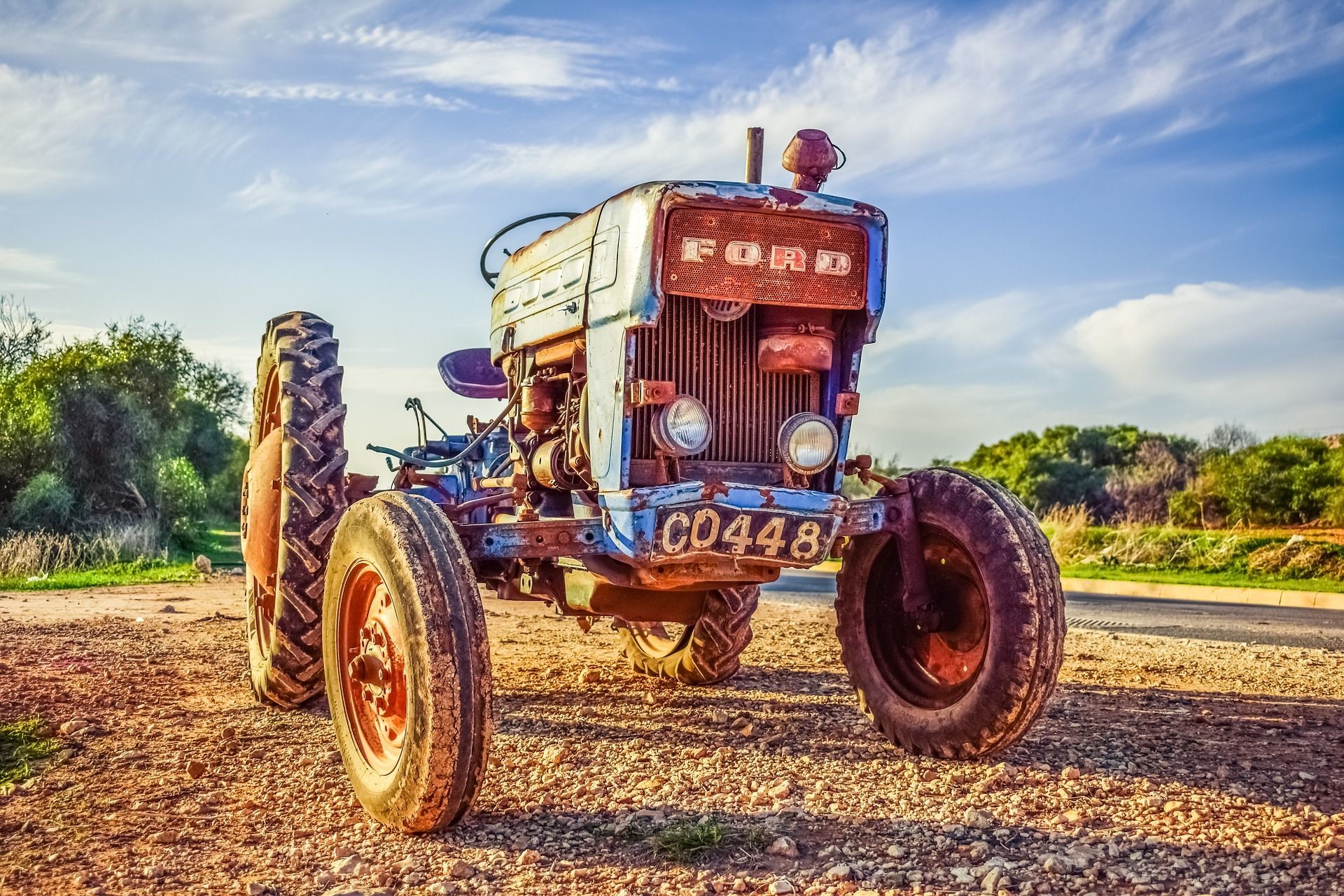 Tractor Background