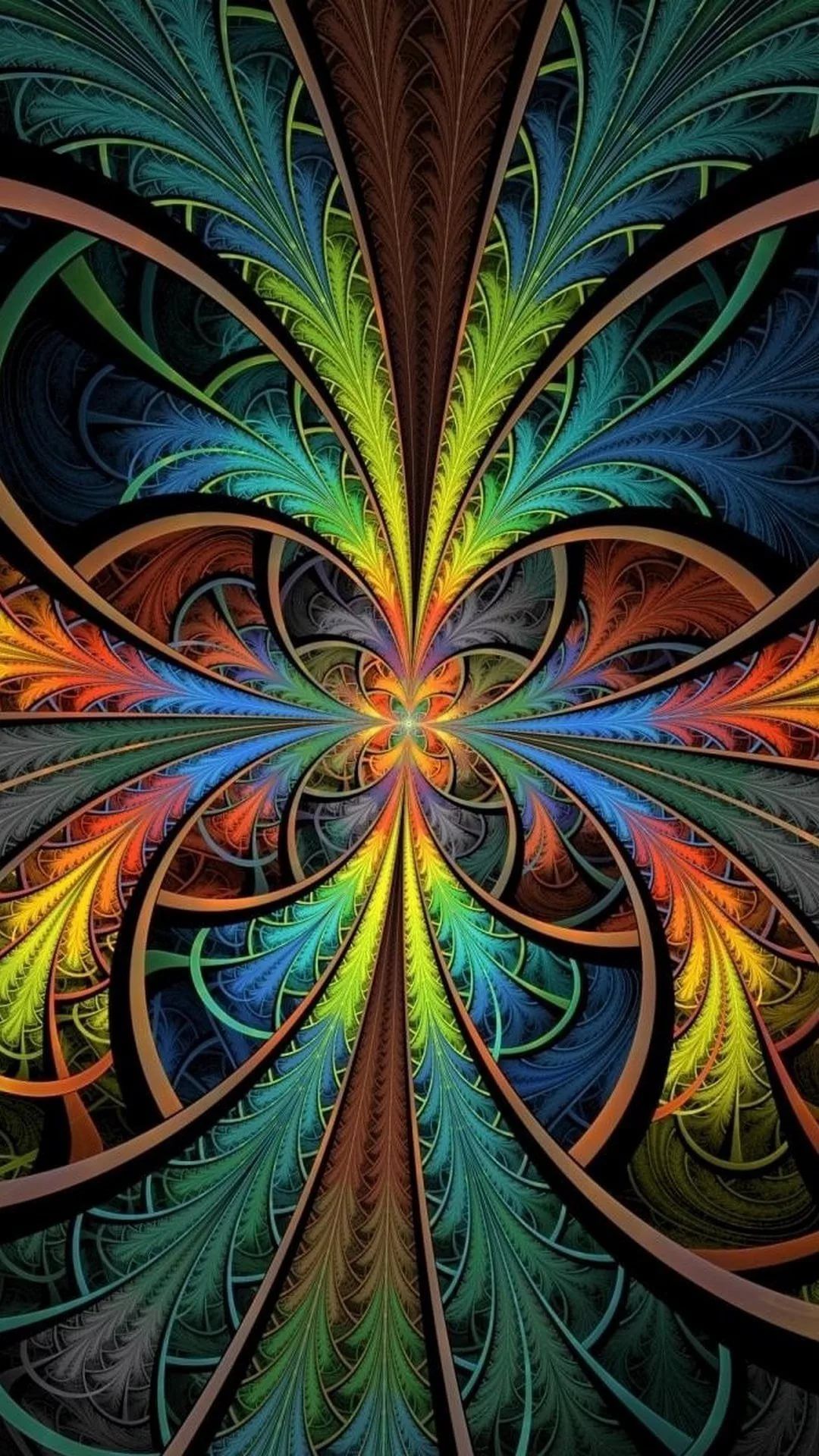 Trippy Phone Background