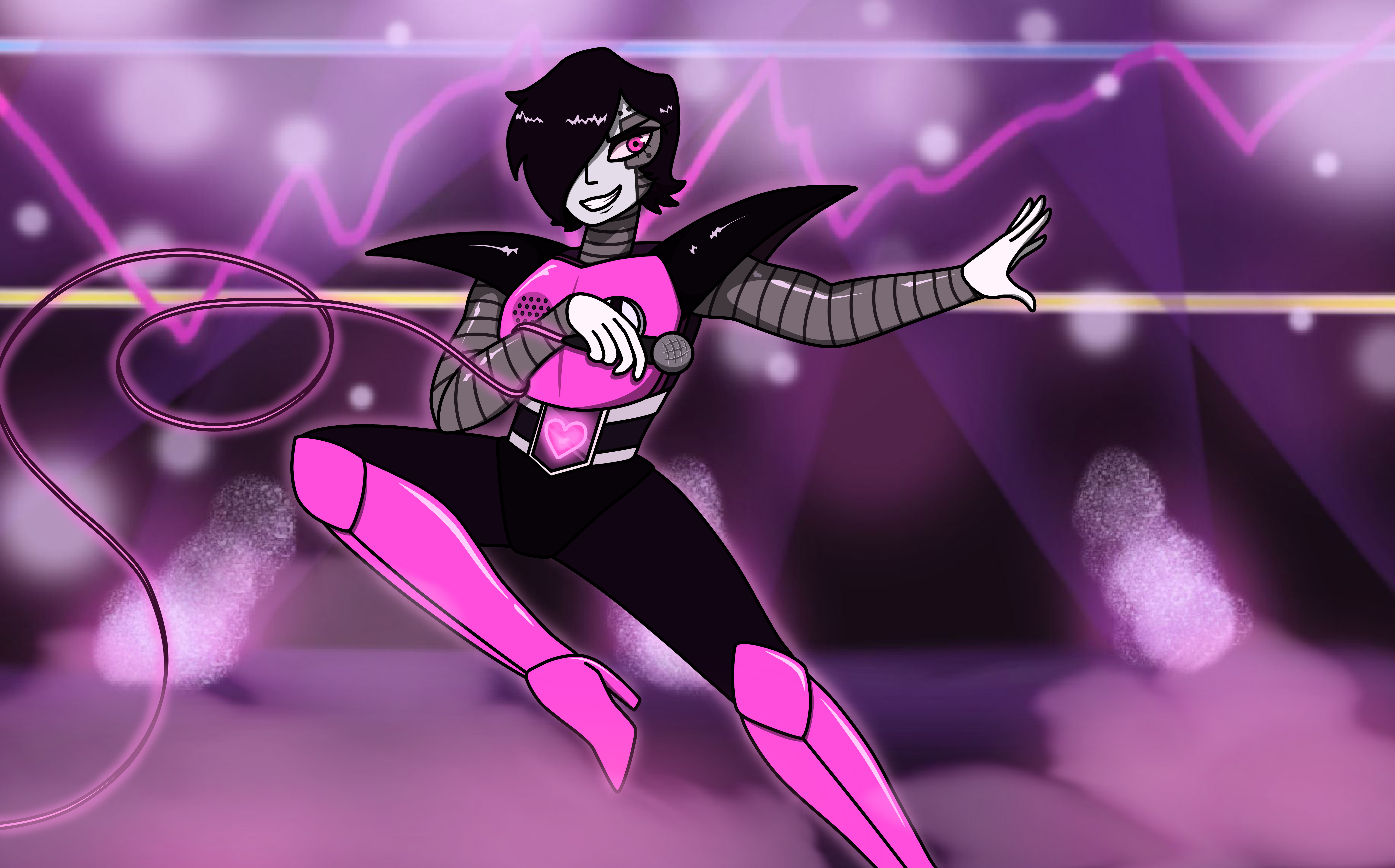 Undertale Mettaton Background