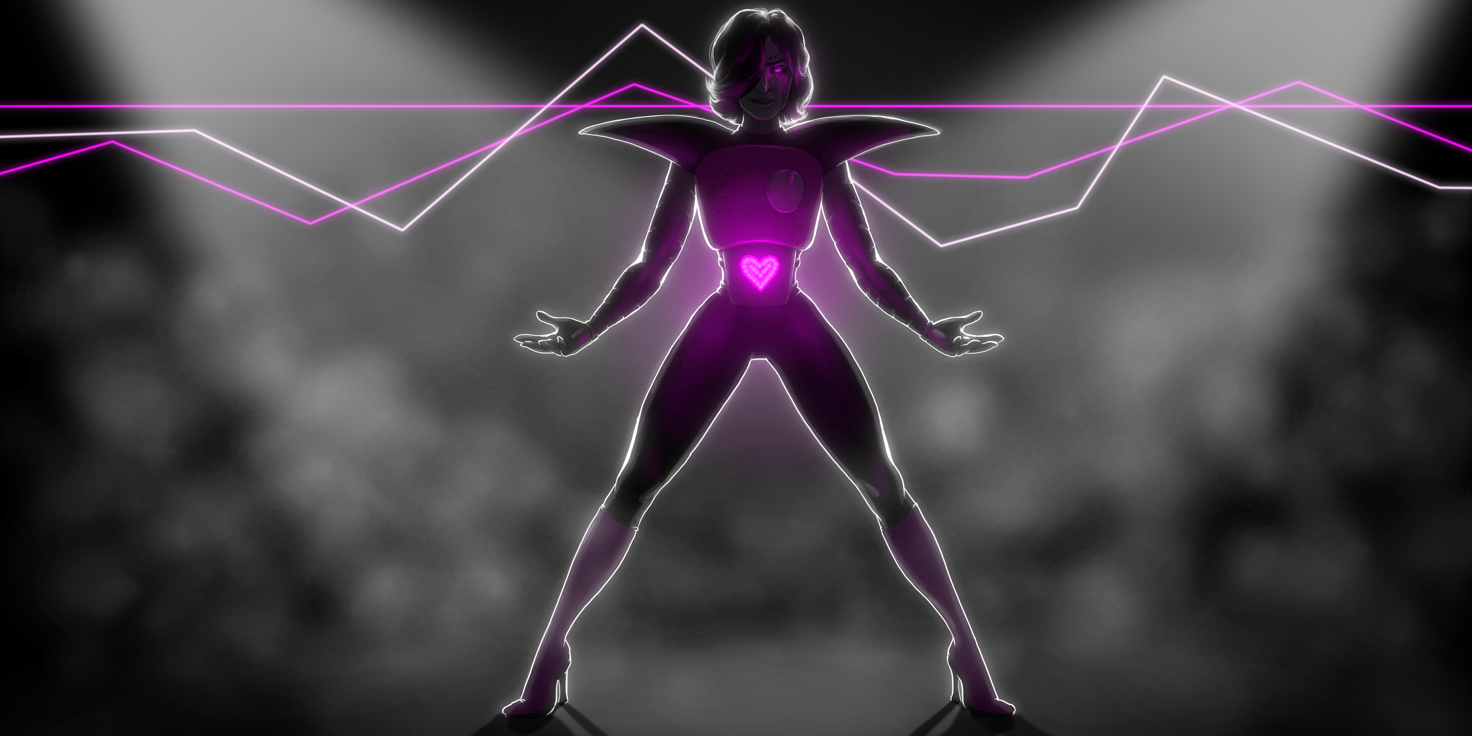 Undertale Mettaton Background