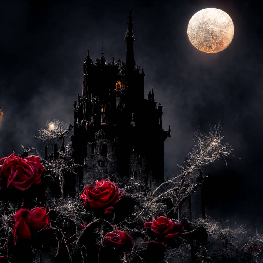 Vampire Castle Background