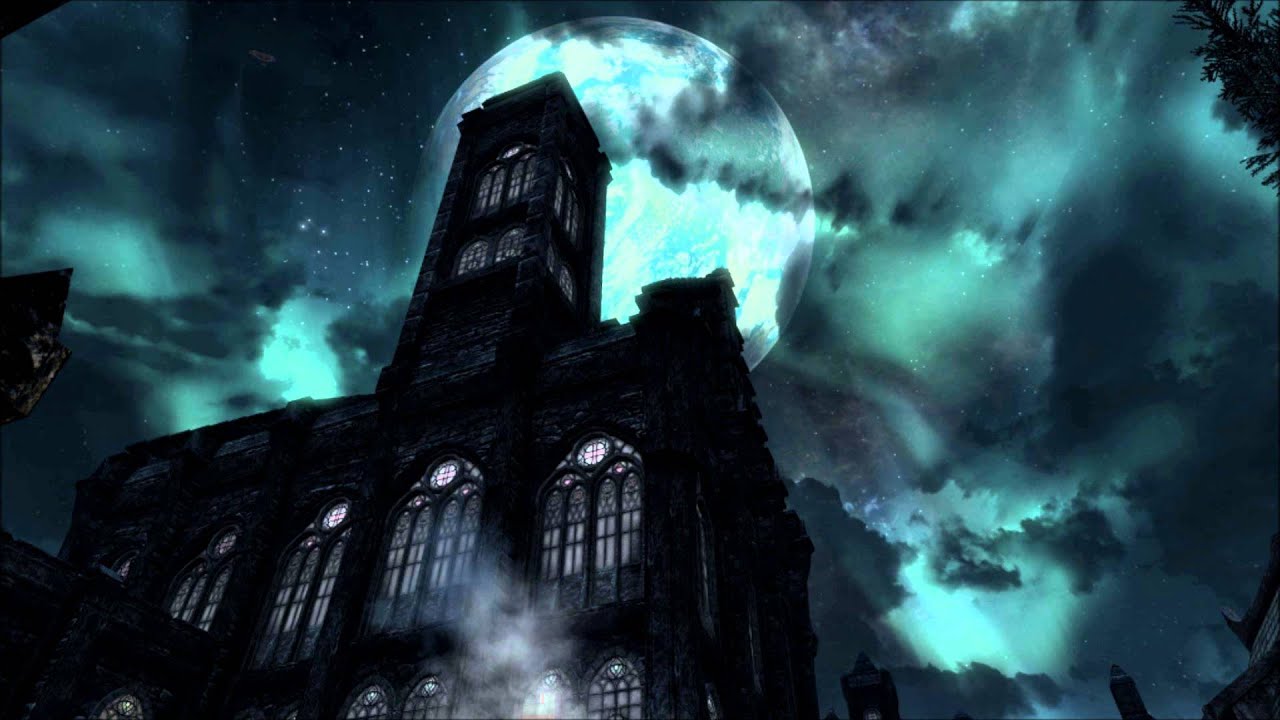 Vampire Castle Background