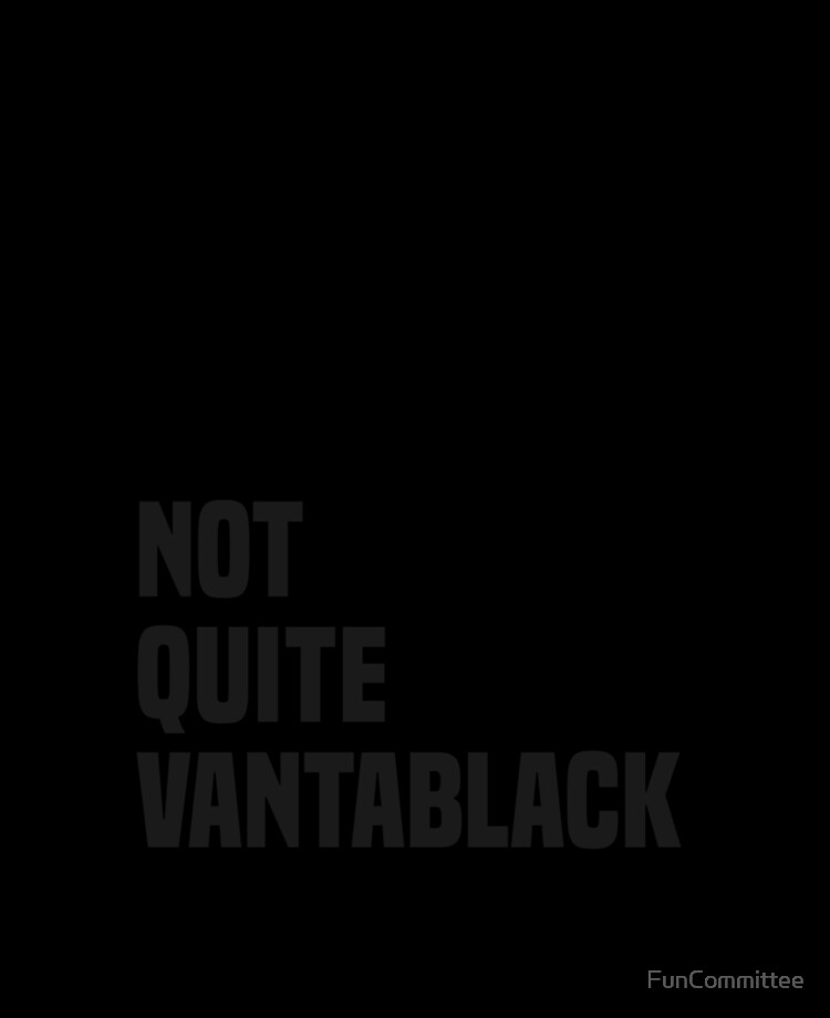 Vantablack Background
