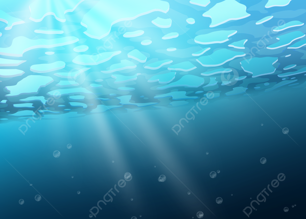 Water Cartoon Background