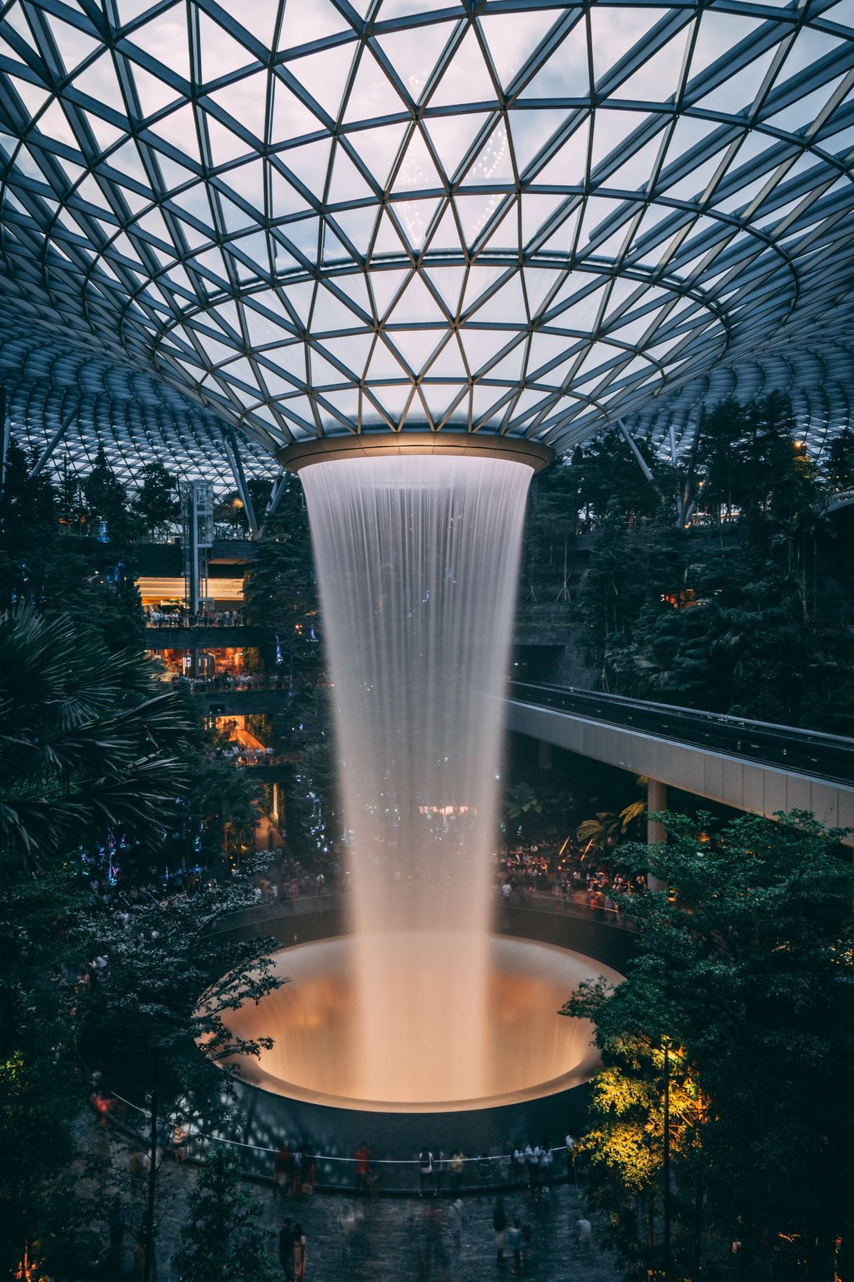 Water Fountain Background