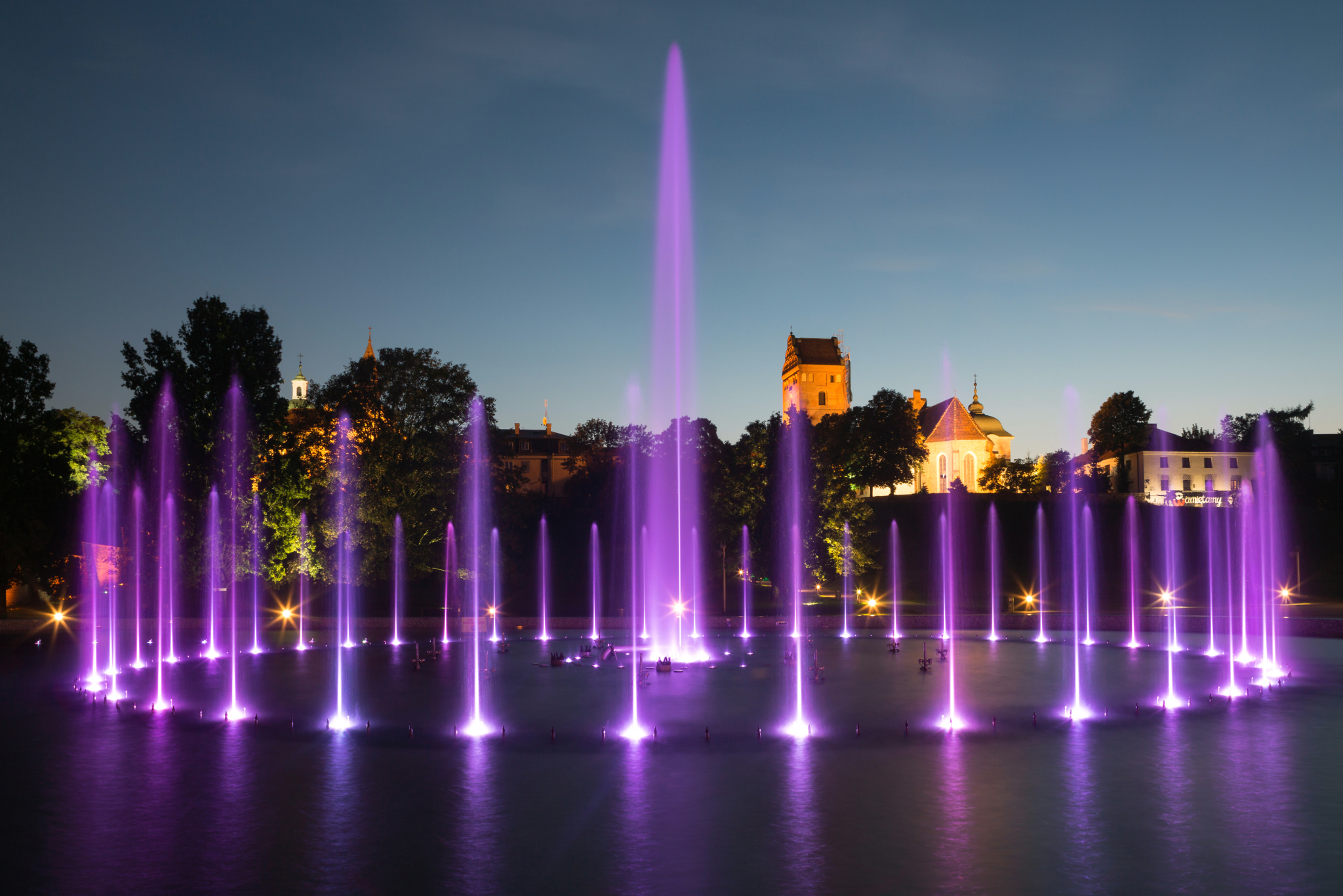 Water Fountain Background