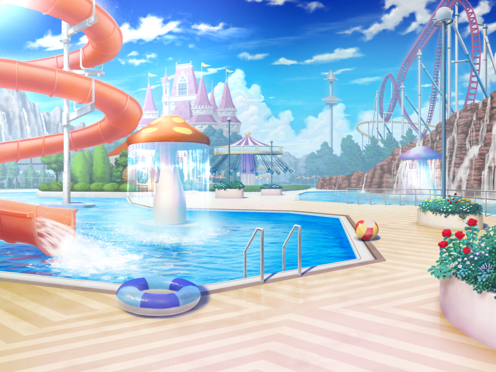 Water Park Background