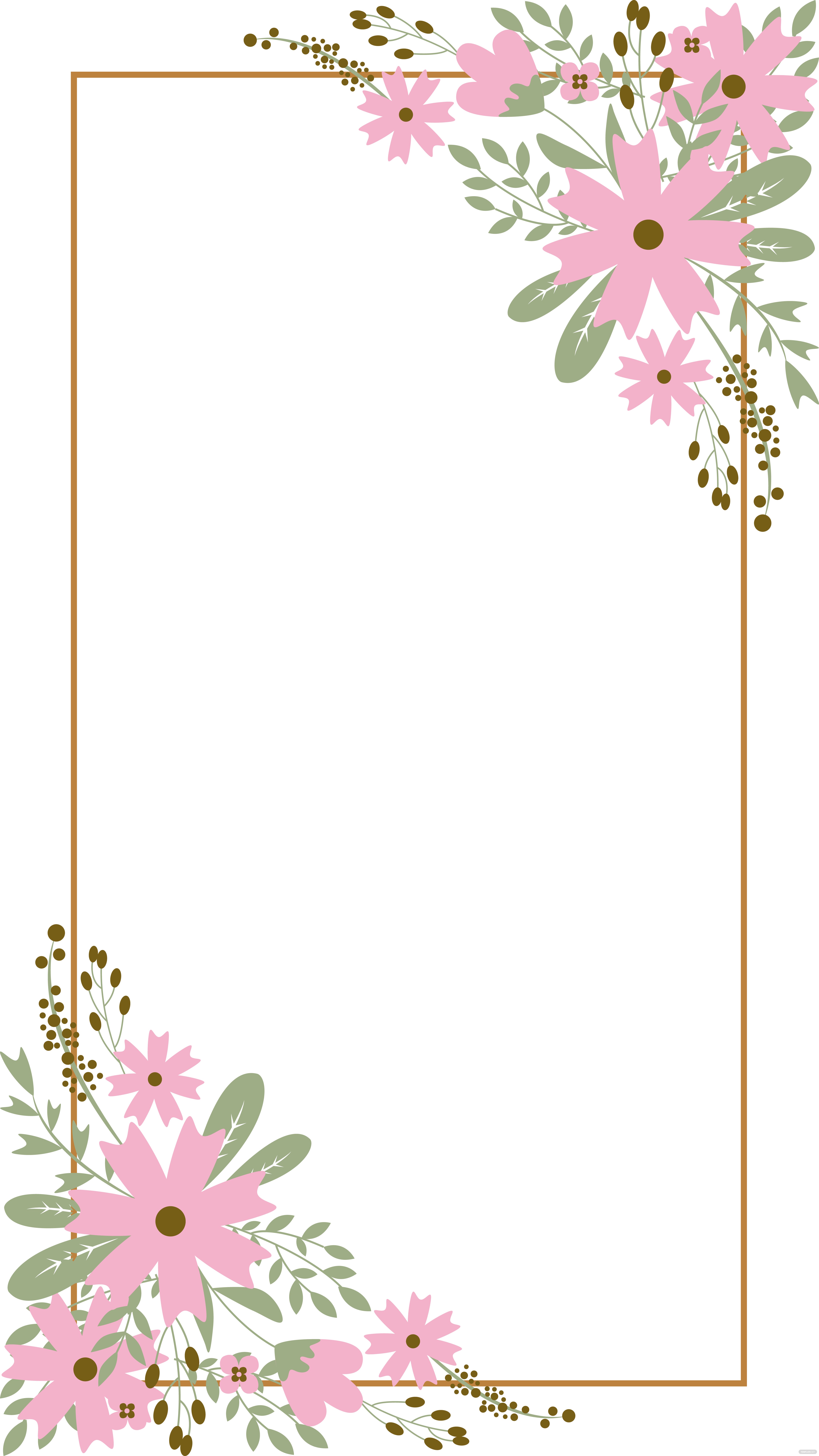 Wedding Floral Background