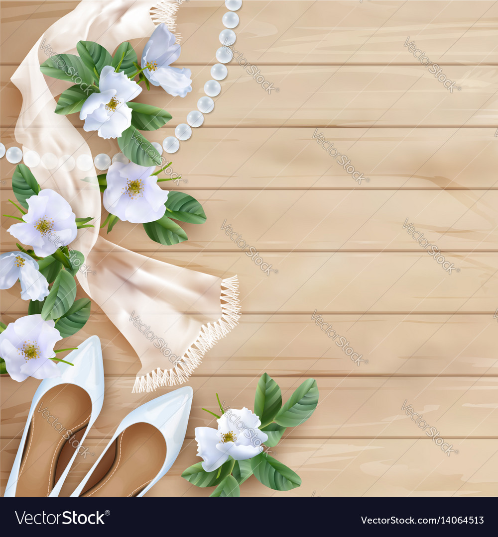 Wedding Floral Background