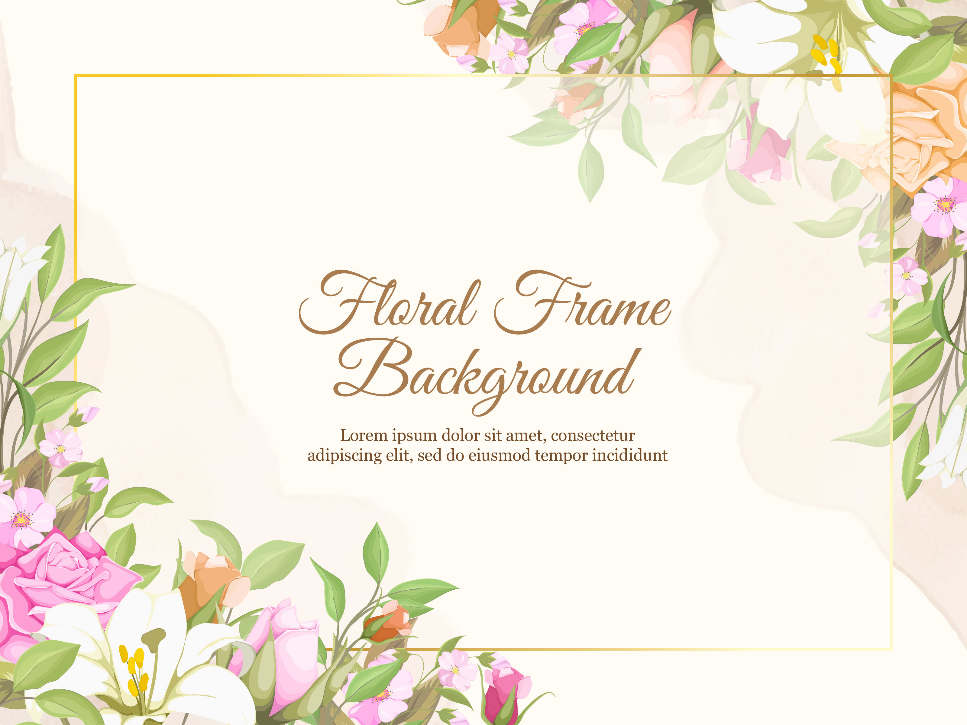 Wedding Flower Backgrounds