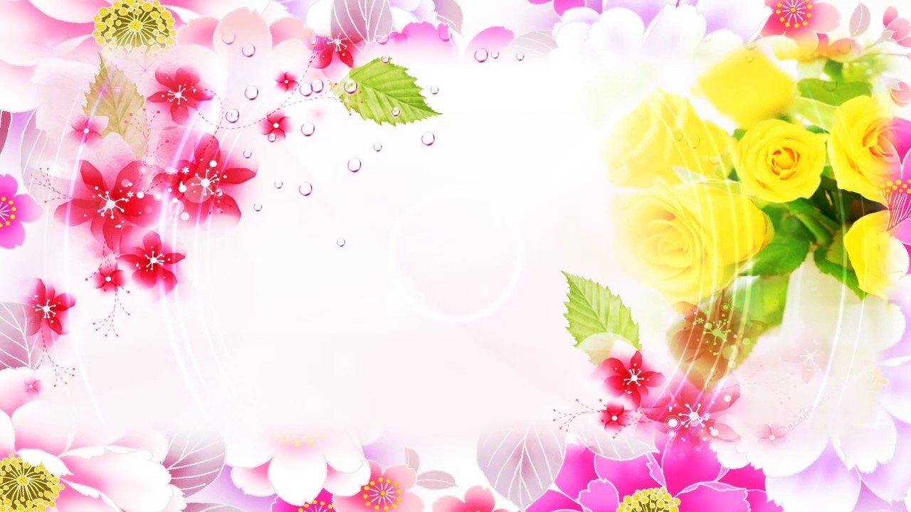 Wedding Flower Backgrounds