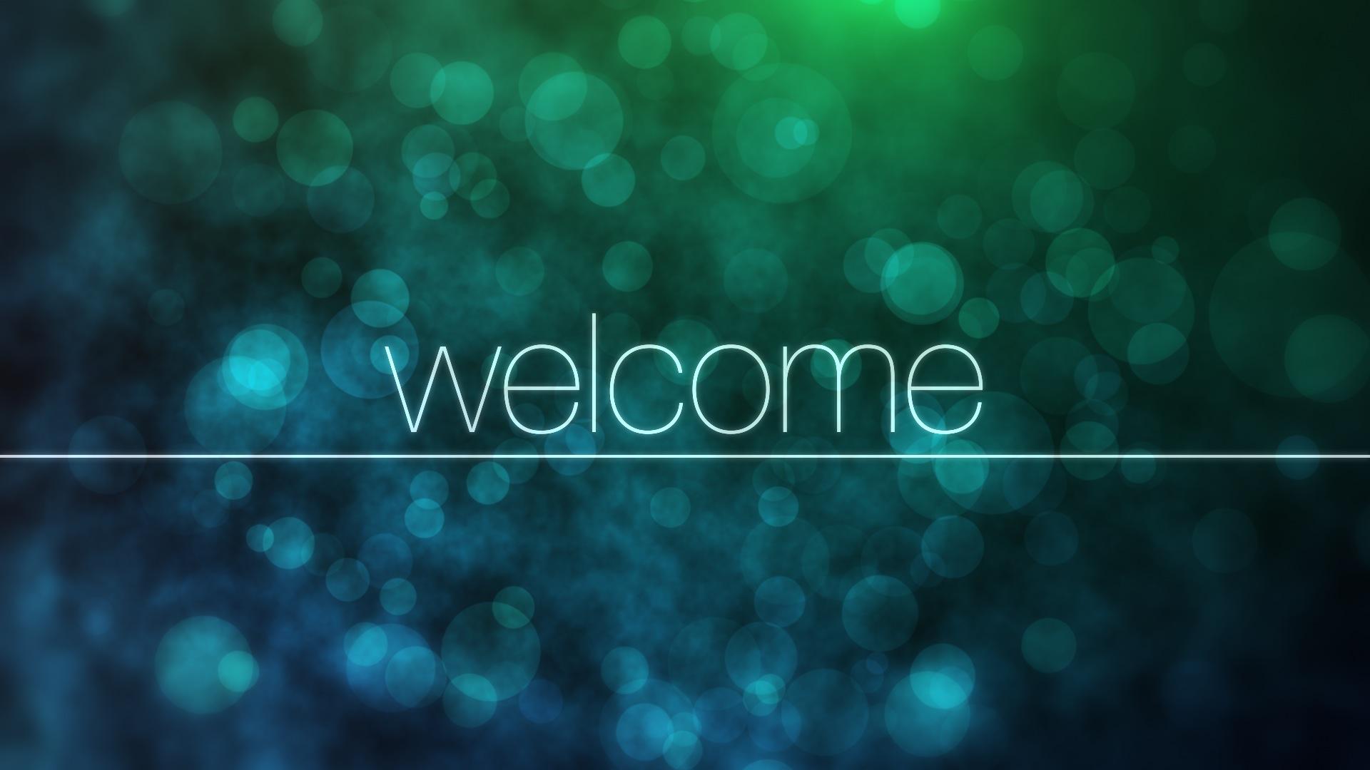 Welcome Background