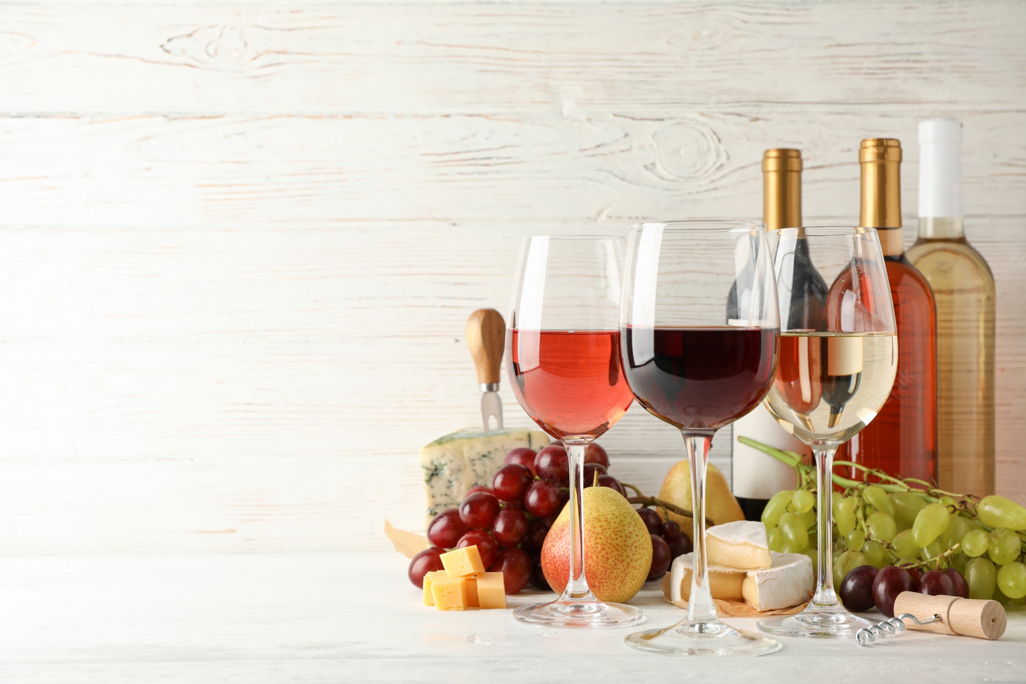 Wine And Cheese Background