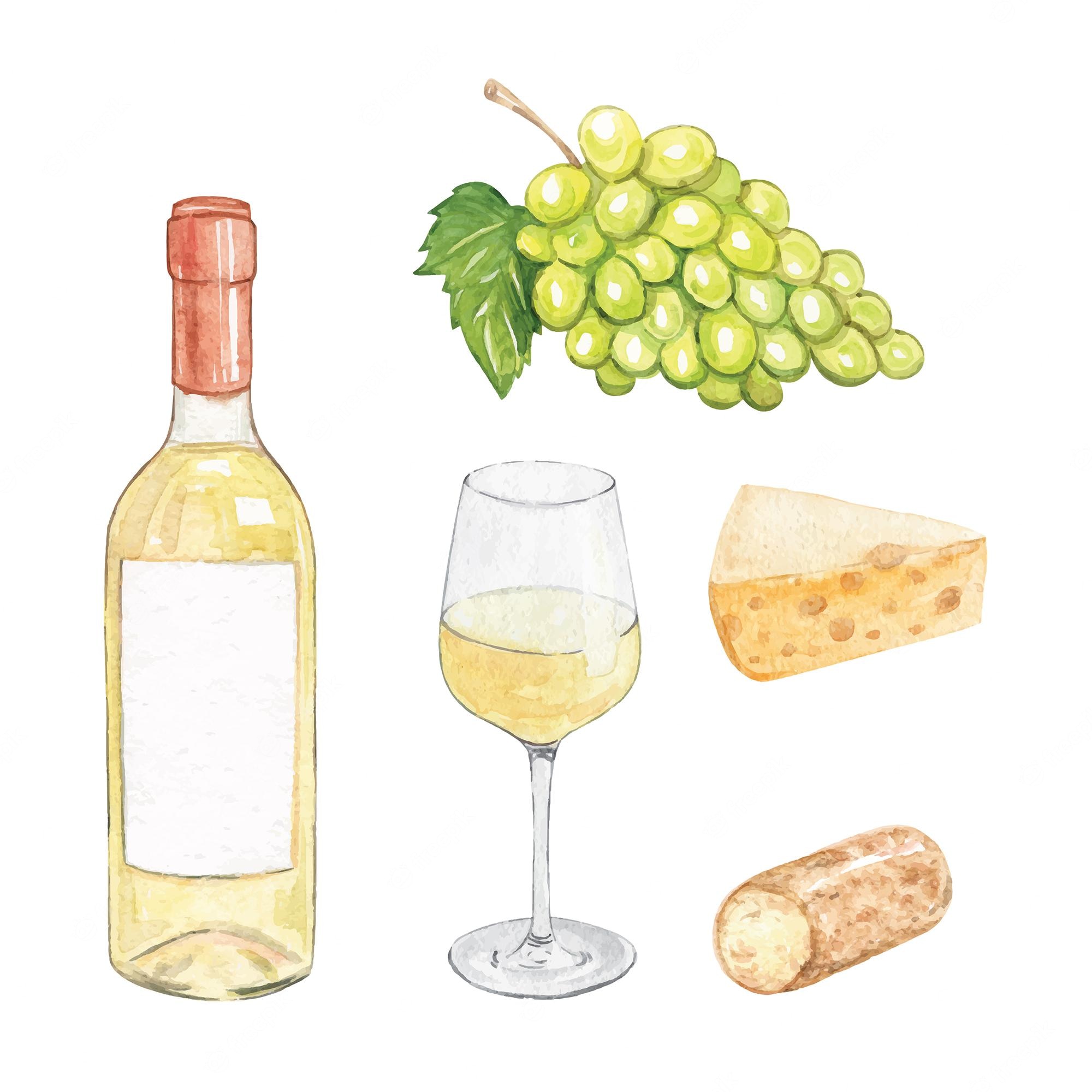 Wine And Cheese Background