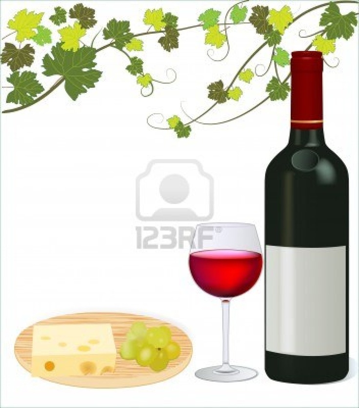 Wine And Cheese Background