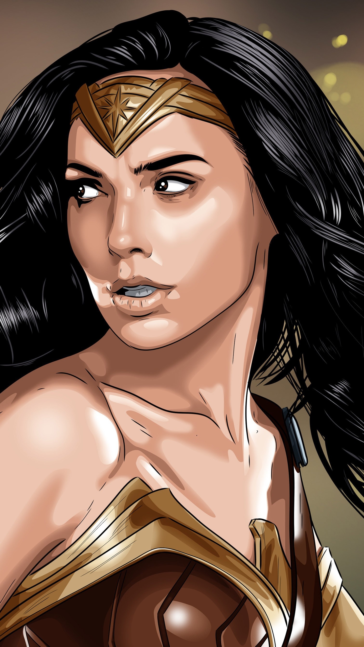 Wonder Woman Phone Background