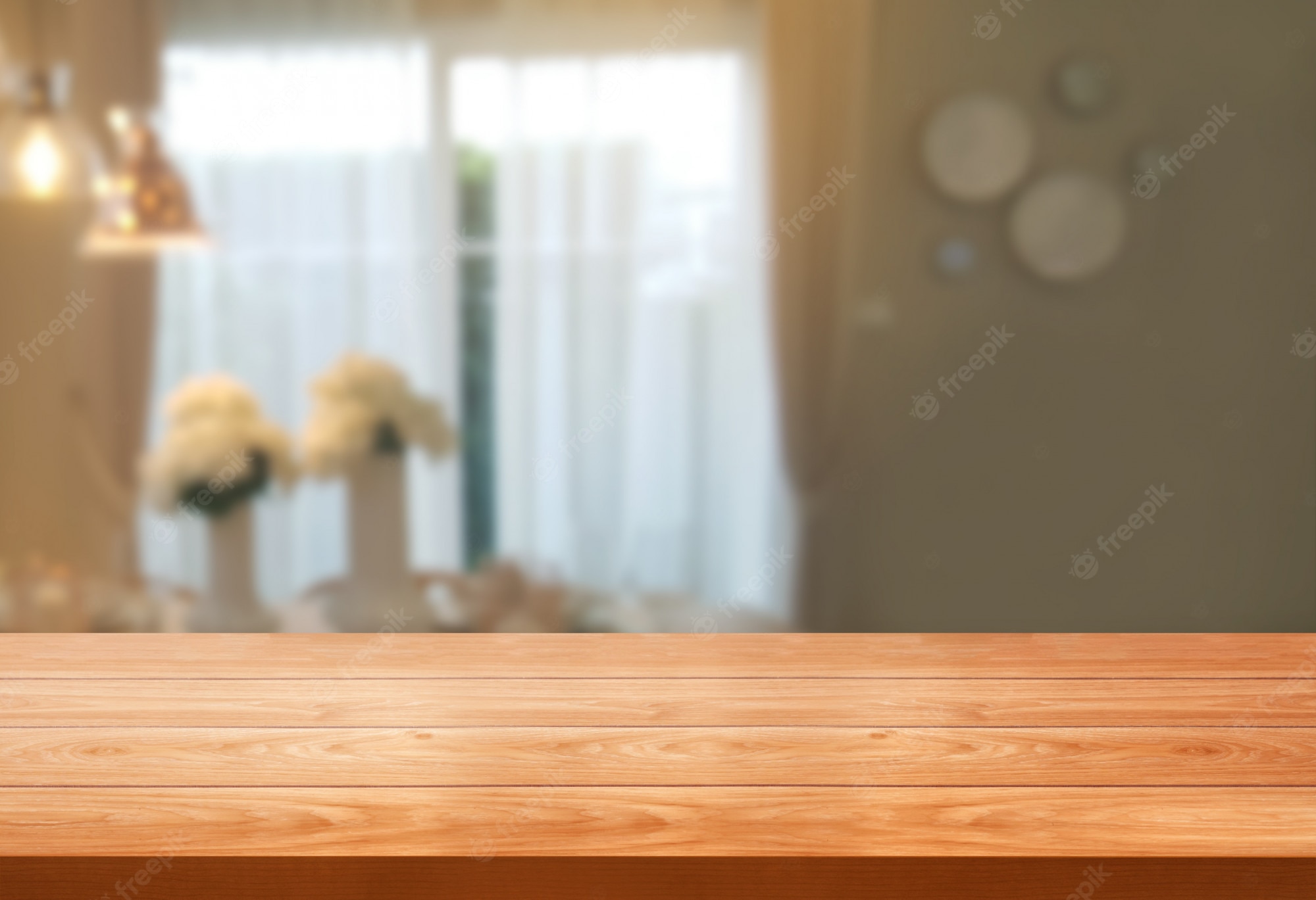 Wood Table Background