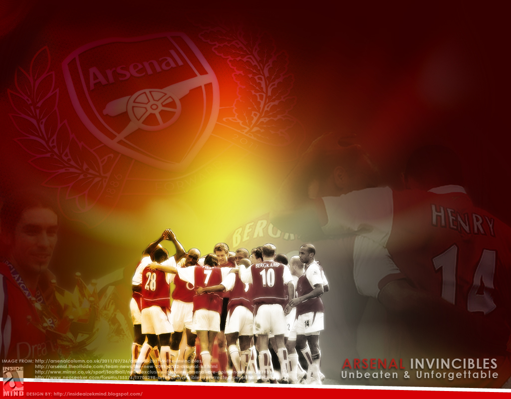 Arsenal Invincibles Team Wallpapers